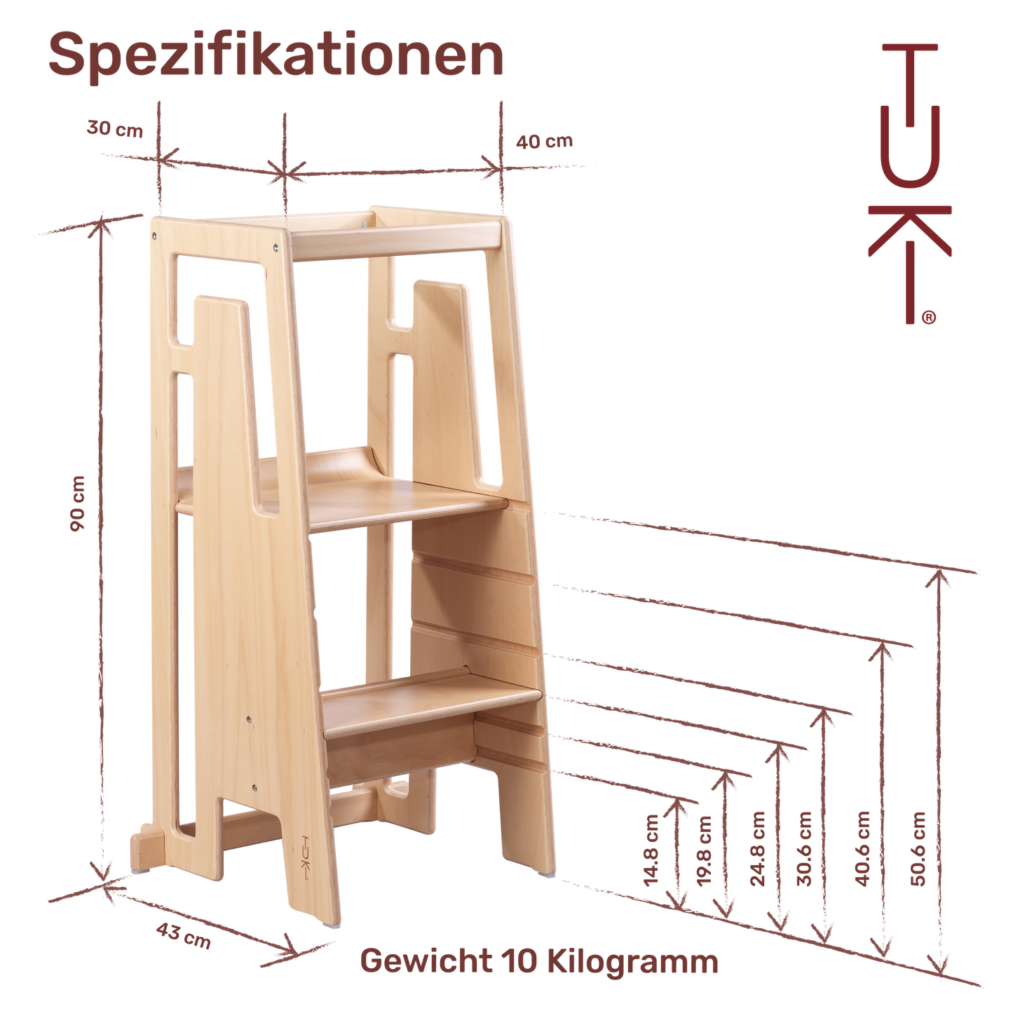 Tuki® Learning Tower Nature 